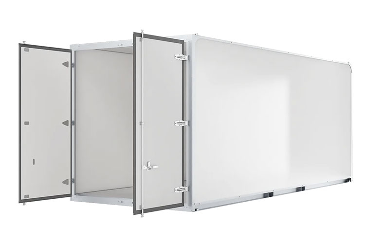 Portable Storage Containers - Fiberglass Sandwich Panels