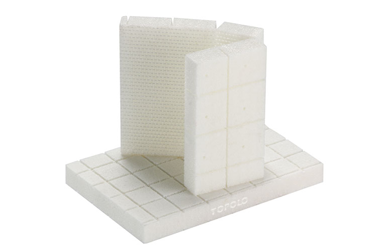 Grooved PET Foam