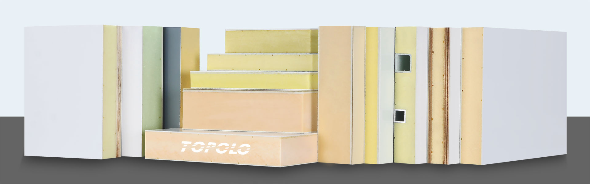 Foam Core Fiberglass Panels